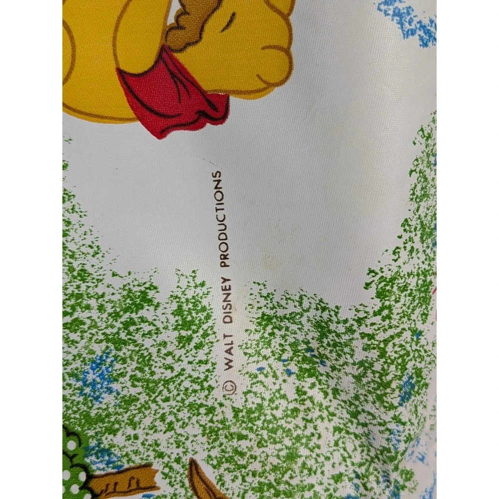 VNTG 1985!🚨Classic Winnie The Pooh Wipeable Activity Play Floor Mat Sensory 38